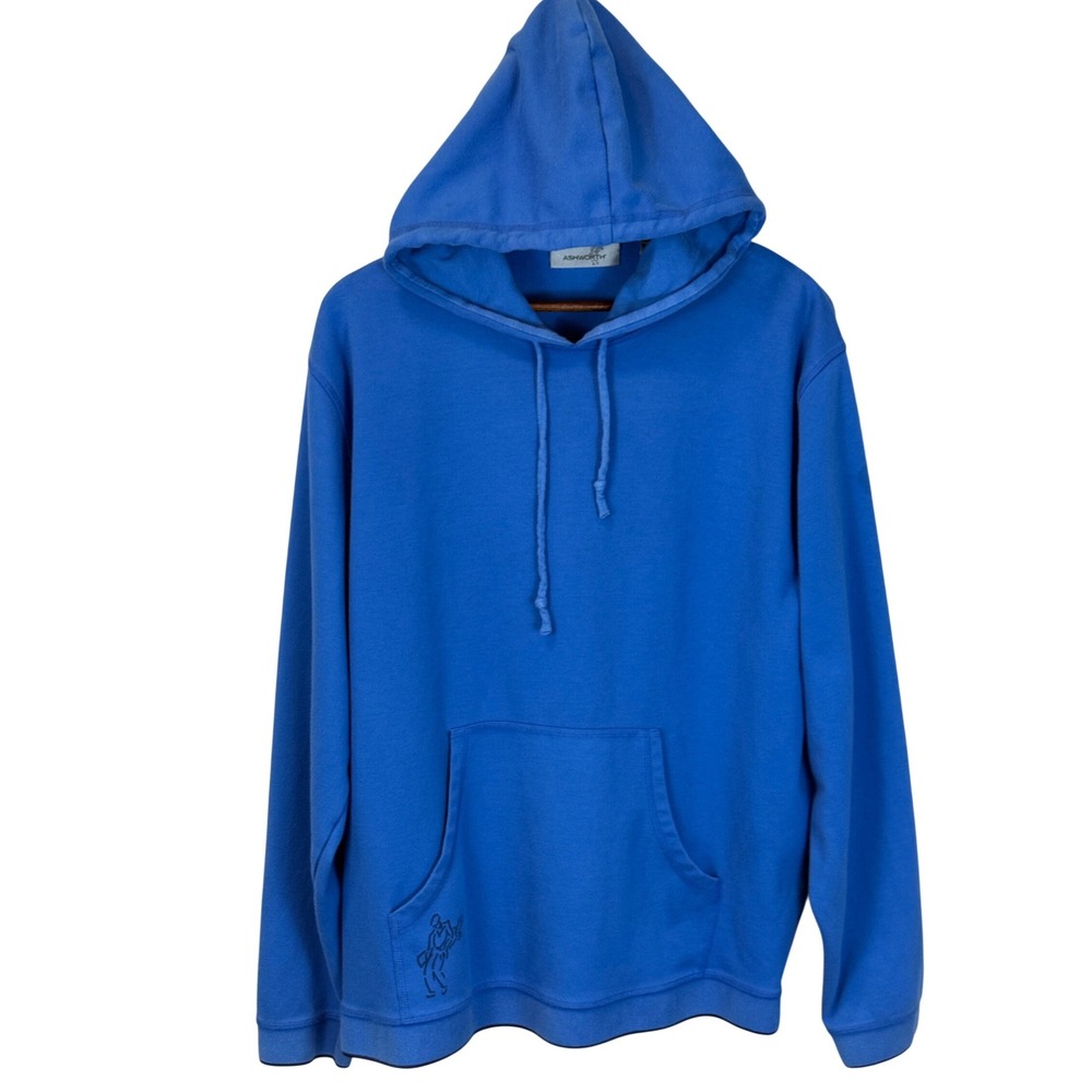 Ashworth Golf Hoodie Mens Blue‎ Size XL 28 Sleeve